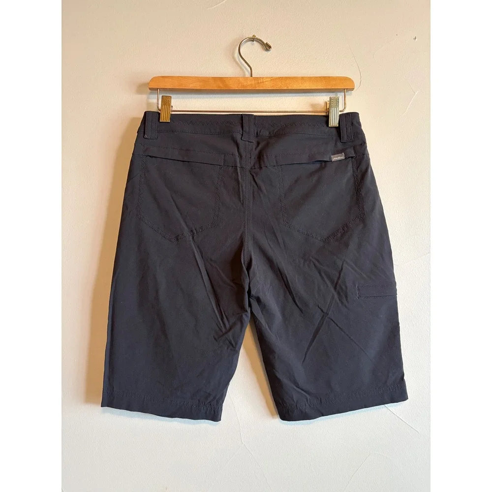 Eddie Bauer‎ First Ascent Women Guide Shorts Black Hiking Outdoor Size 4